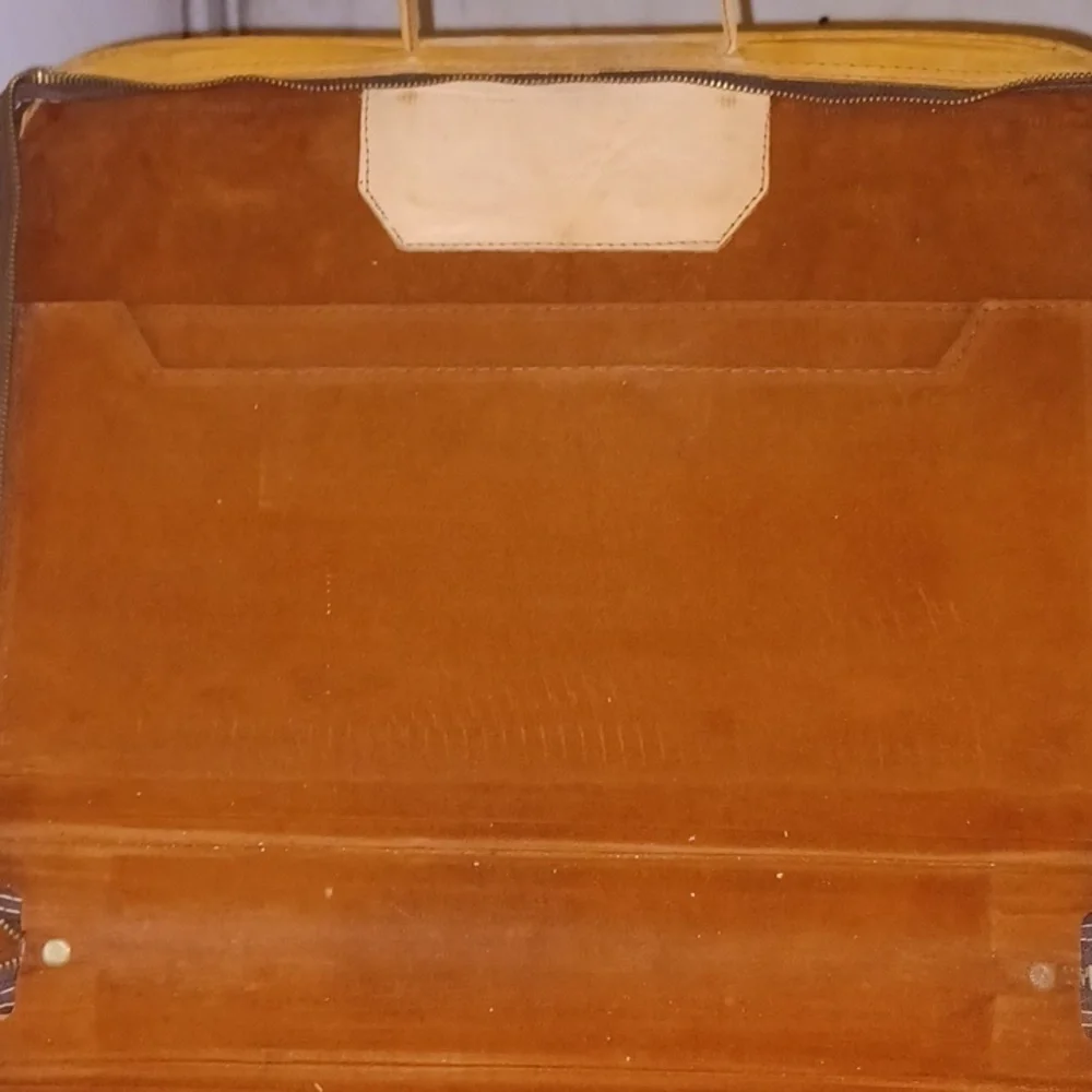 PYMSA Mexico Leather Portfolio Briefcase